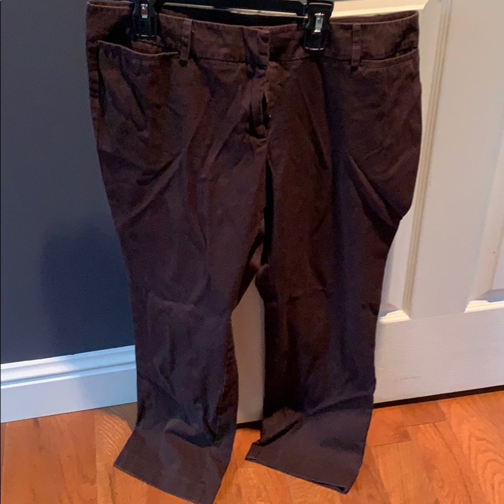 Brown slacks